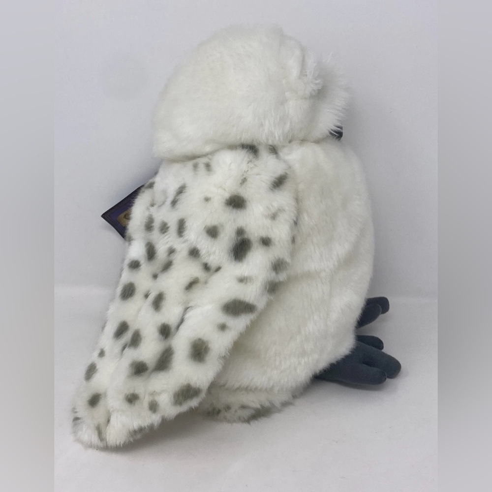 UNIVERSAL STUDIO HARRY POTTER FLUFFY WHITE PLUSH OWL PUPPET - Picture 4 of 12